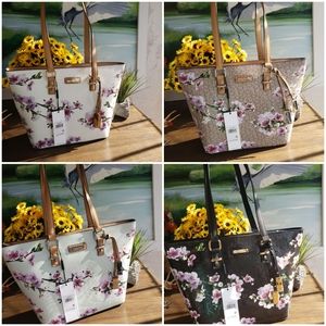 Calvin Klein floral totes
